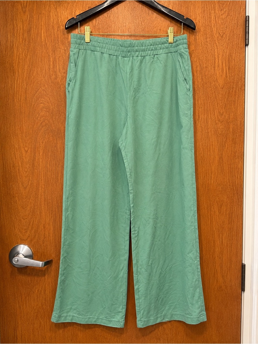 Belle by Kim Gravel Regular Cabana Knit Full Length Pant XL New A724550